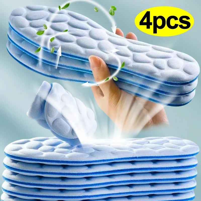 2/4pcs Soft Massage Memory Foa - Insole Memory Foam ulasan dan harga