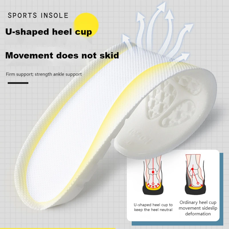 Soft Sport Insoles for Shoes D - Insole Memory Foam ulasan dan harga