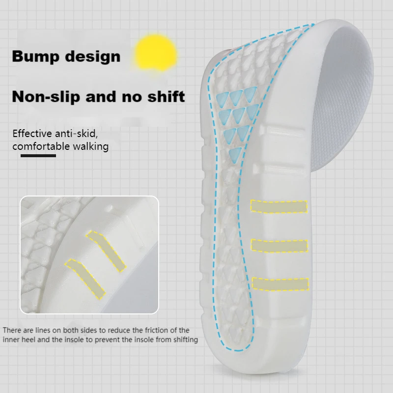 Soft Sport Insoles for Shoes D - Insole Memory Foam ulasan dan harga